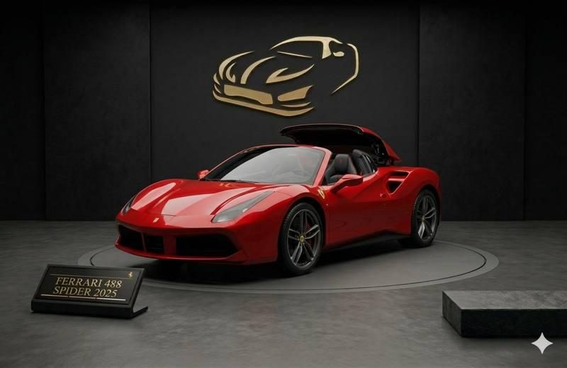 Ferrari 488 Spider huren Ibiza — V8 supercar cabrio